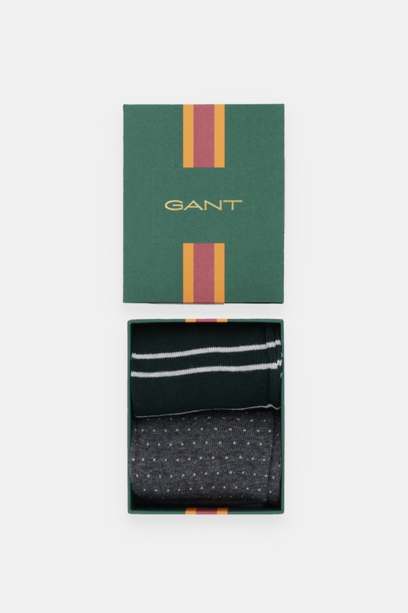 Ρούχα Κάλτσες Gant 2-pack 9960358 πράσινο