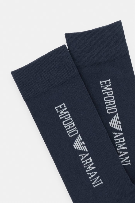 Κάλτσες Emporio Armani Underwear 3-pack EM000554.AF20083 σκούρο μπλε SS26