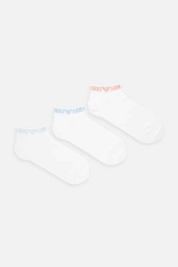 Emporio Armani Underwear skarpetki 3-pack skarpetki długie biały EM000550.AF20083