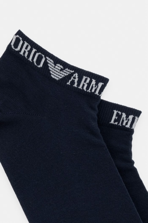 Κάλτσες Emporio Armani Underwear 3-pack EM000550.AF20083 σκούρο μπλε SS26