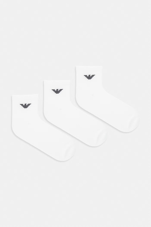 Emporio Armani Underwear skarpetki 3-pack skarpetki długie biały EM000551.AF14499