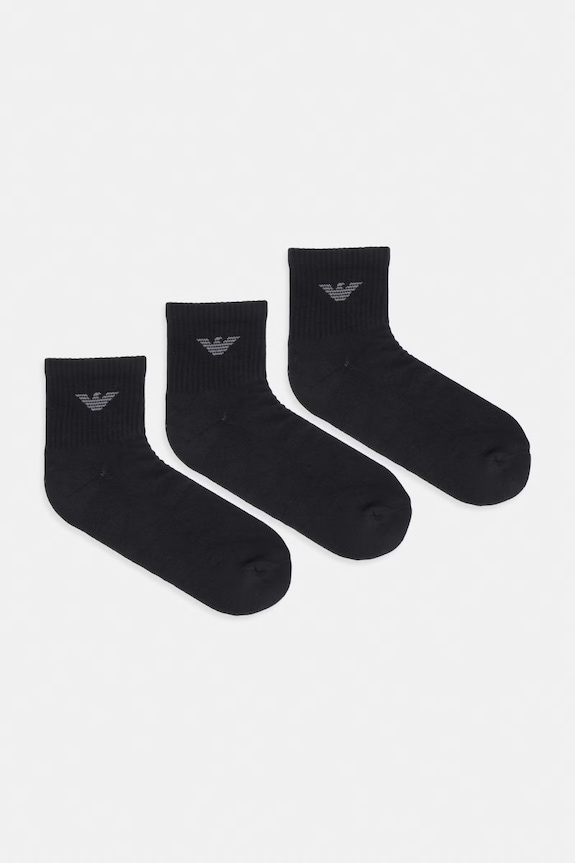 Emporio Armani Underwear skarpetki 3-pack skarpetki długie czarny EM000551.AF14499