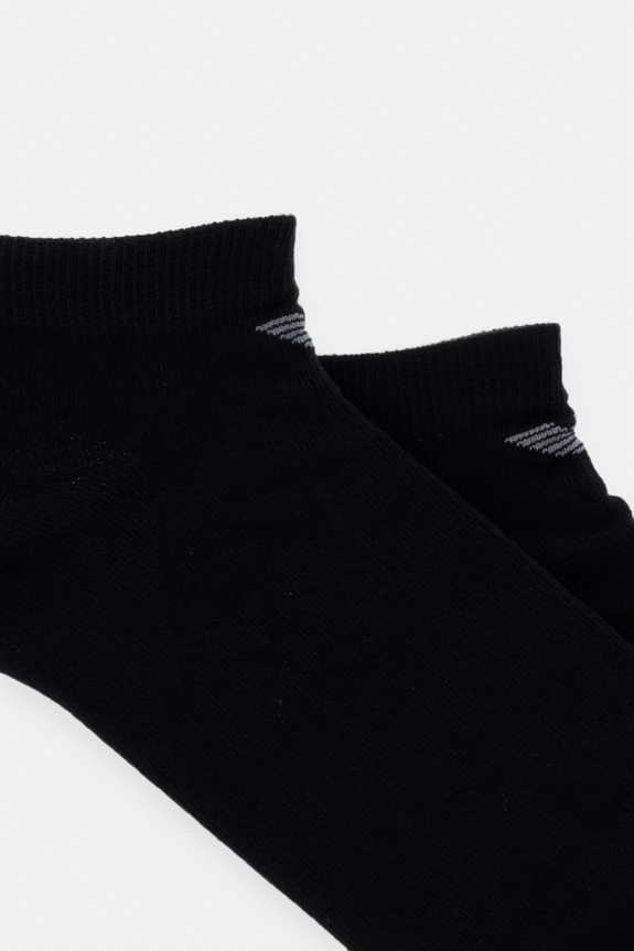 Κάλτσες Emporio Armani Underwear 3-pack EM000550.AF14446 μαύρο SS26