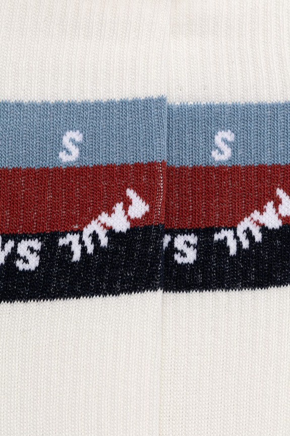 Paul Smith MILO HAPPY skarpety z bawełną męskie M1A.380CI.U887 biały SS26
