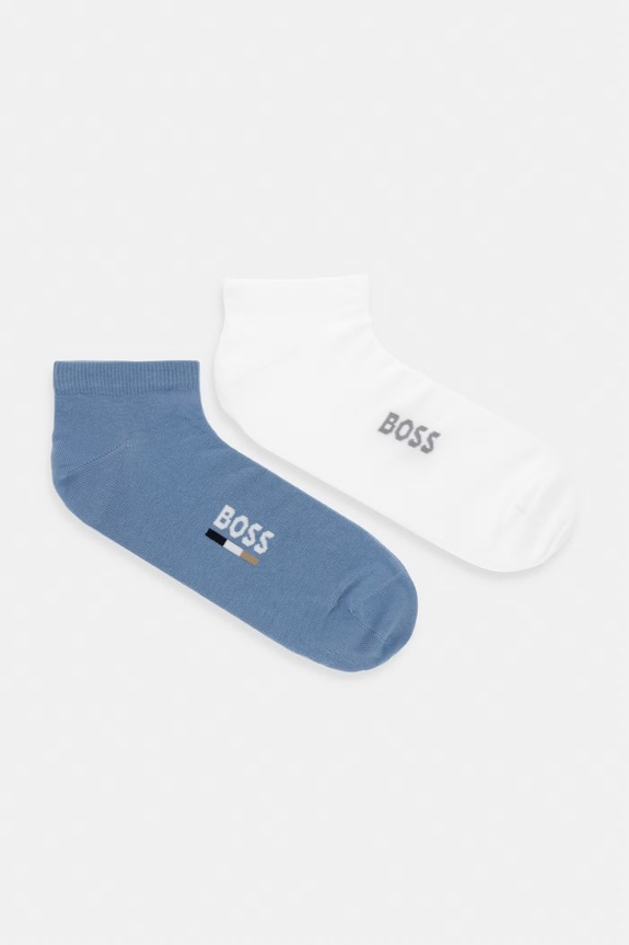 BOSS nogavice moške paket 2 kosov modra 50559426