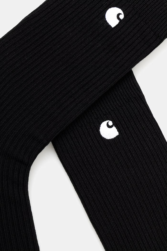 Carhartt WIP Madison Pack Socks calzini da uomo pacco da 2 I036750.1A5XX nero SS26