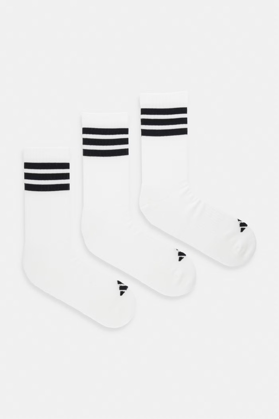 Čarape adidas 3-pack visoke čarape bijela JZ0532