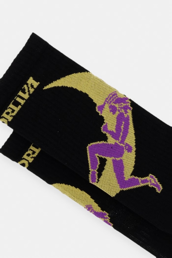 La Sportiva κάλτσες Climbing on the Moon ZZCS003 μαύρο SS26