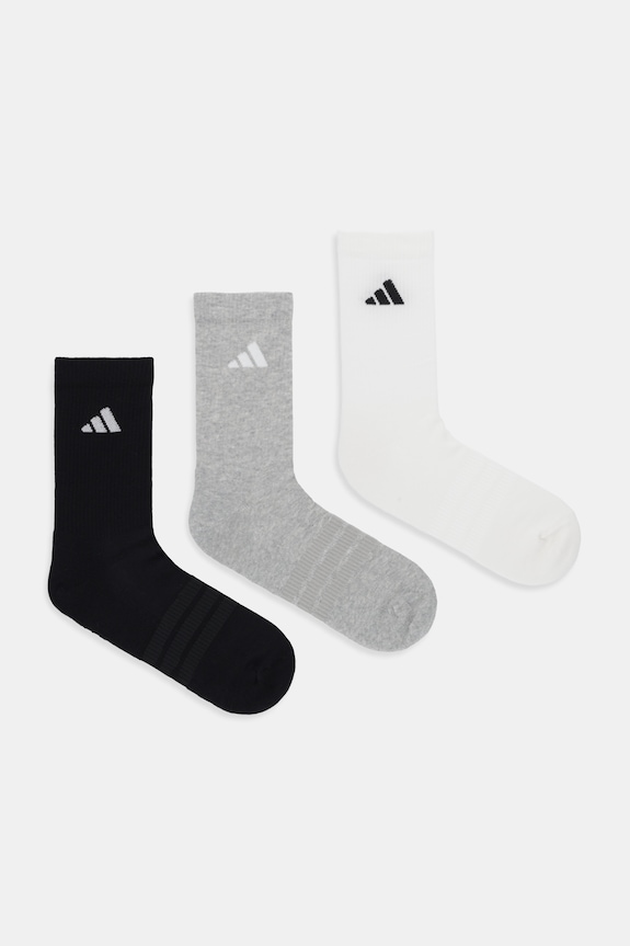 Κάλτσες adidas 3-pack στάμπα γκρί KC9624