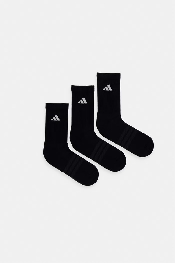 Κάλτσες adidas 3-pack στάμπα μαύρο KC9626