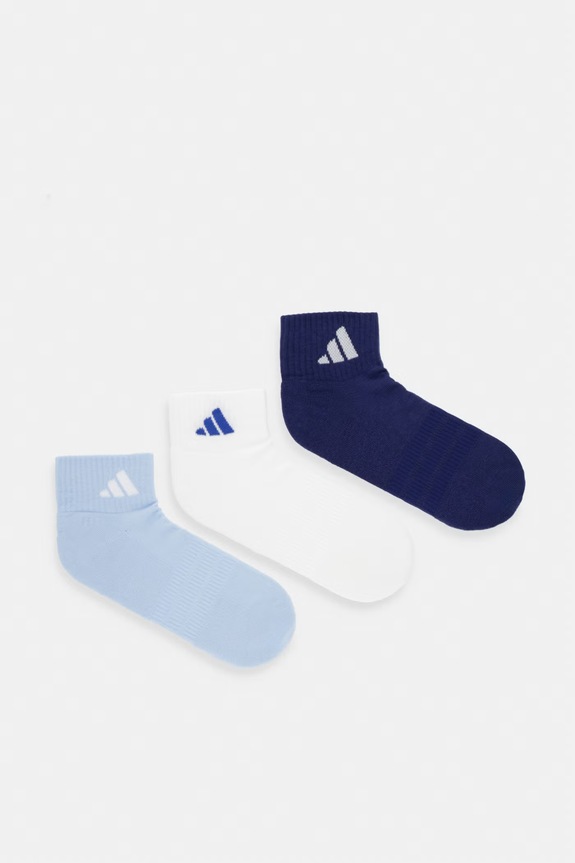 Čarape adidas 3-pack visoke čarape plava KC9632
