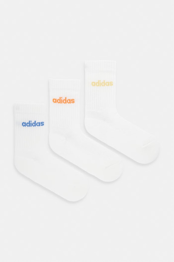 adidas șosete 3-pack sosete lungi alb KD1717
