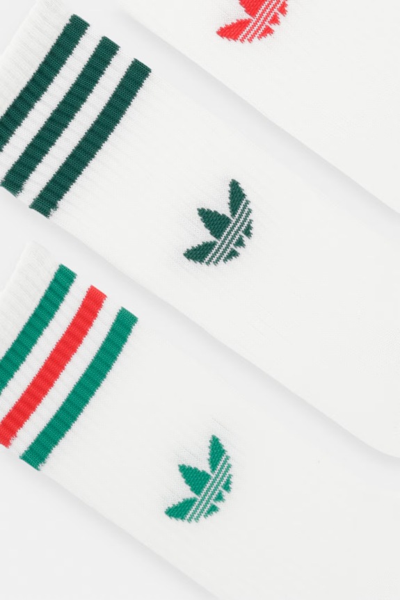 Κάλτσες adidas Originals 3-pack KD8239 μπεζ SS26