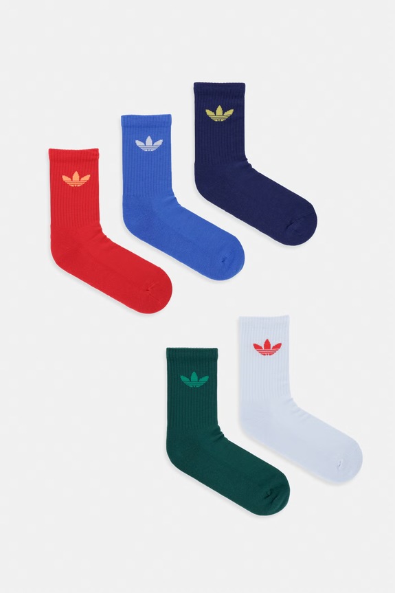 Κάλτσες adidas Originals 6-pack ψηλές κάλτσες σκούρο μπλε KE0652