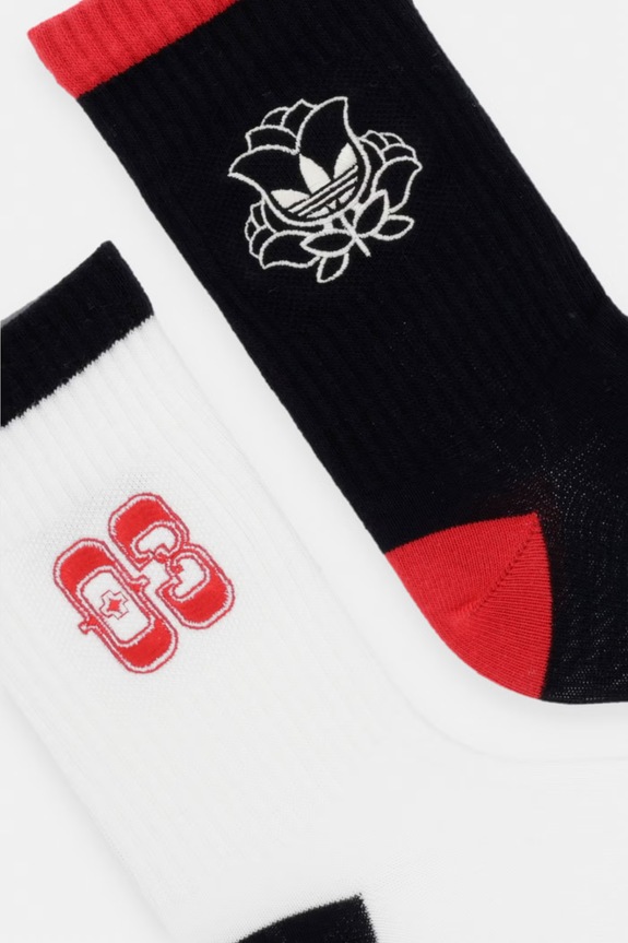 adidas Originals șosete 2-pack KE0844 negru SS26