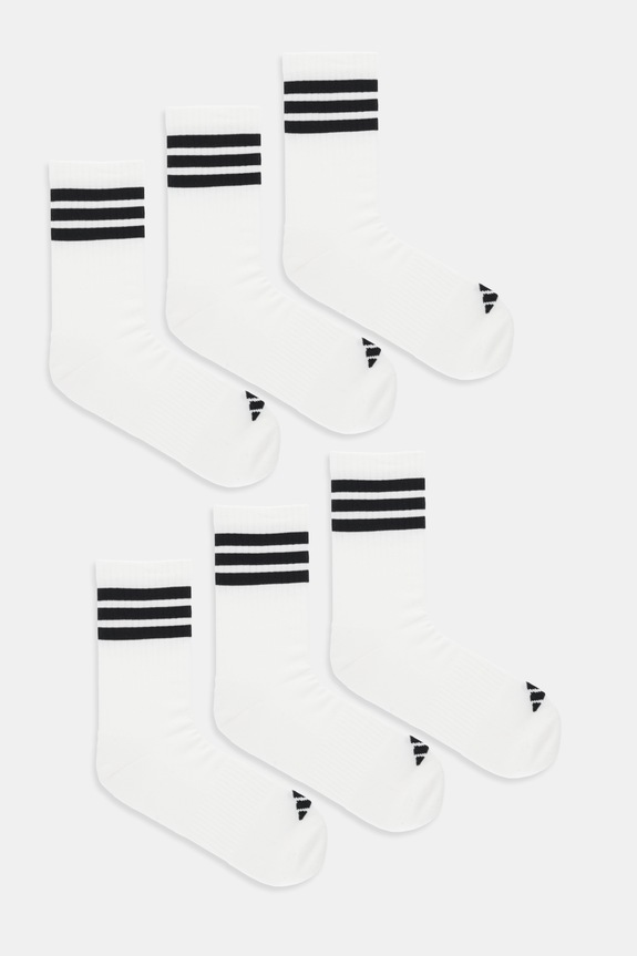 adidas skarpetki 6-pack skarpetki krótkie biały KE5492