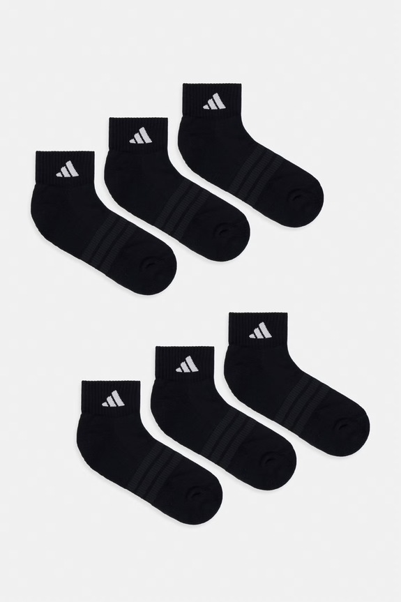 Κάλτσες adidas 6-pack στάμπα μαύρο KE5496