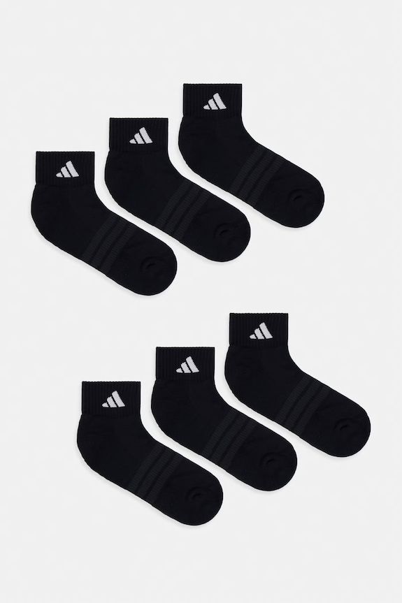 Κάλτσες adidas 6-pack στάμπα μαύρο KE5496