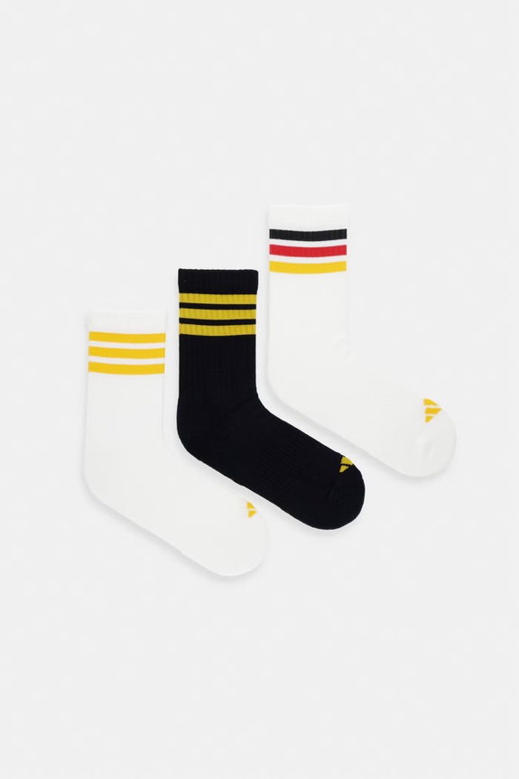 Čarape adidas 3-pack visoke čarape bijela KE5501