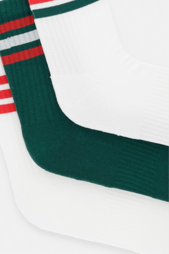 Nogavice adidas 3-pack KE5506 bela SS26