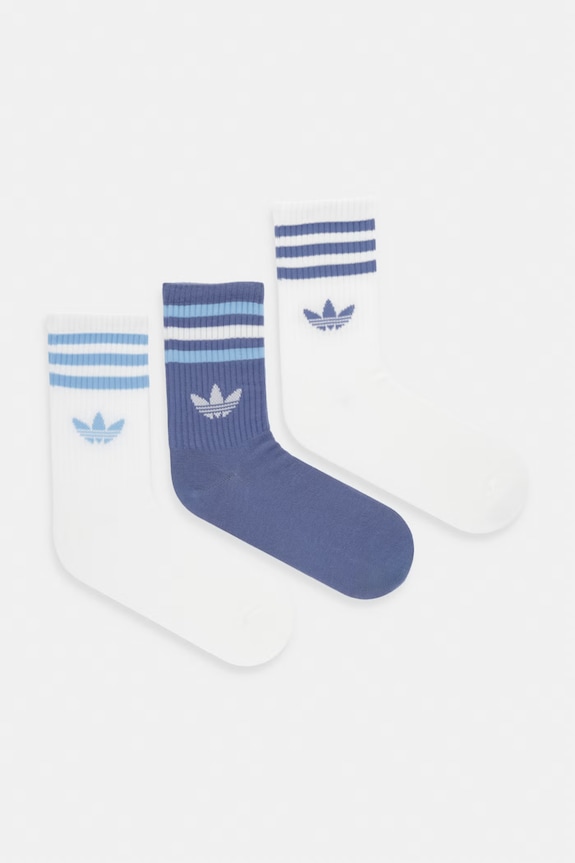Čarape adidas Originals 3-pack Planet friendly bijela KR5153