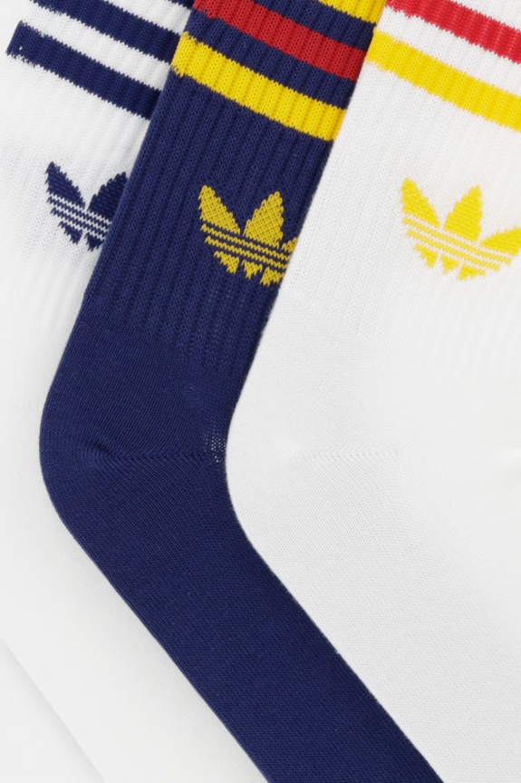 Κάλτσες adidas Originals 3-pack KR5154 λευκό SS26