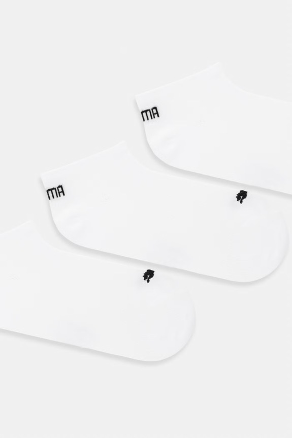 Puma skarpety SNEAKER PLAIN 3-pack 938624 biały SS26