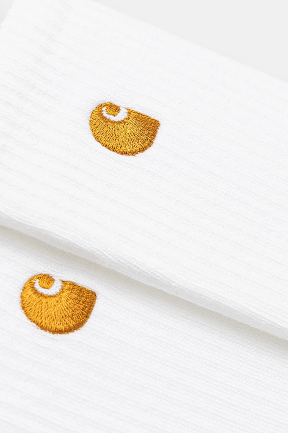 Чорапи Carhartt WIP Chase Socks I036747.00RXX бял SS26