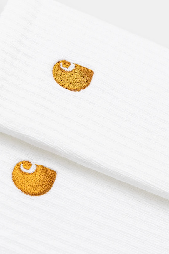 Чорапи Carhartt WIP Chase Socks I036747.00RXX бял SS26