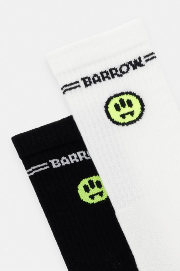 Nogavice Barrow 2-pack S6BWUASO106 črna SS26