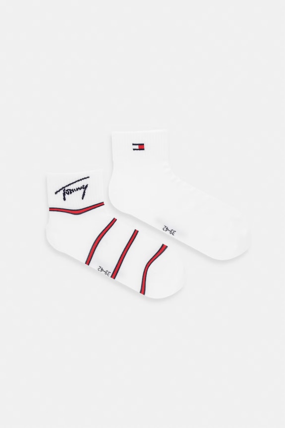 Tommy Jeans skarpety 2-pack biały 701238946