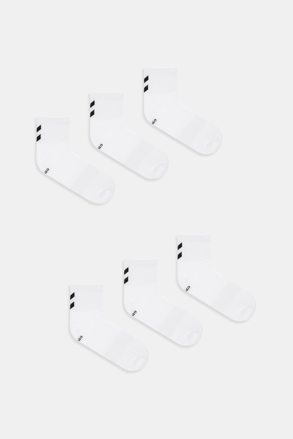 Шкарпетки Hummel 6-pack довгі шкарпетки білий 213252