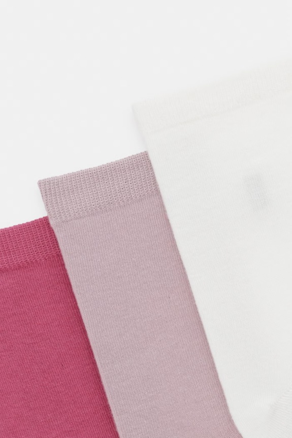 United Colors of Benetton șosete pachet de 3 6GRDV7002 roz SS26