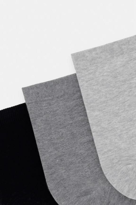 United Colors of Benetton skarpety 3-pack 6GRDV7002 szary SS26