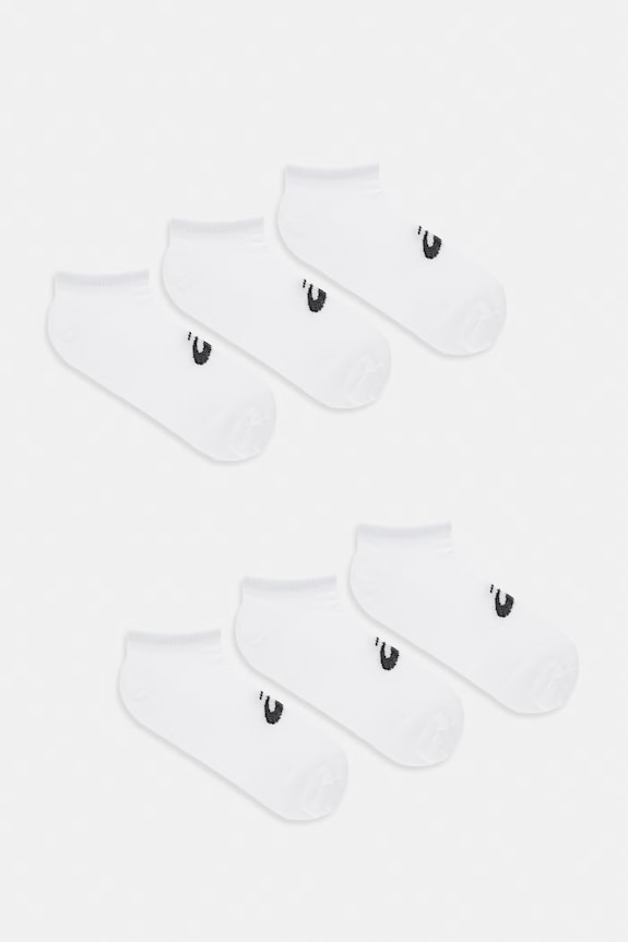 Ponožky Asics 6-pack krátké ponožky bílá 3033C301