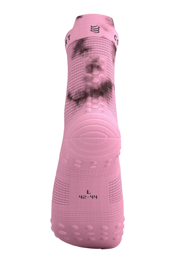 Compressport skarpety sportowe PRO RACING SOCKS V4.0 RUN HIGH SQTU1351 różowy