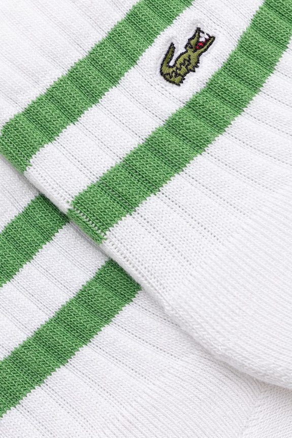 Čarape Lacoste RA2445 bijela SS26