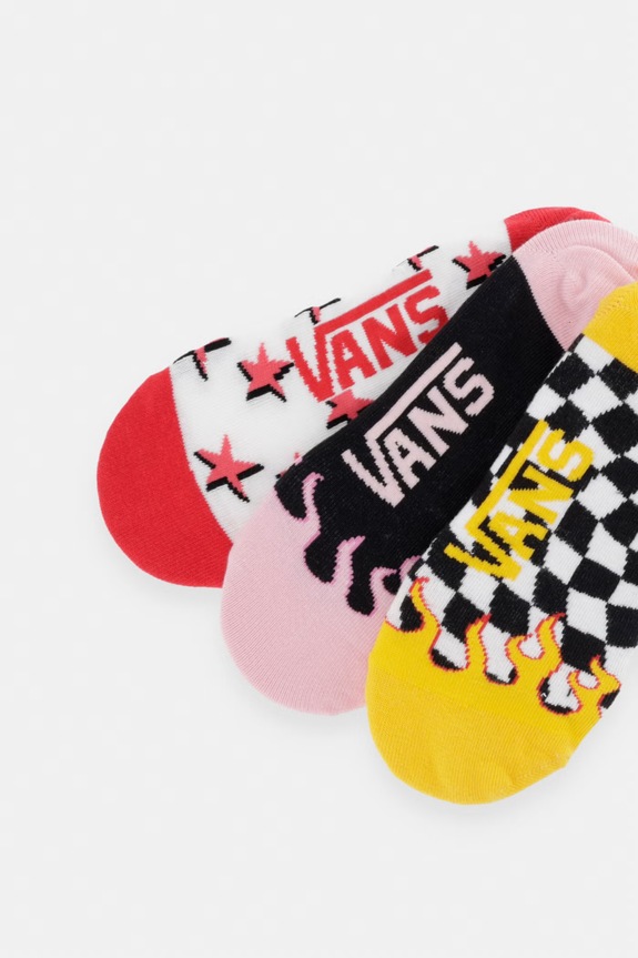 Vans skarpety stopki 3-pack VN000SYXIZQ1 biały SS26