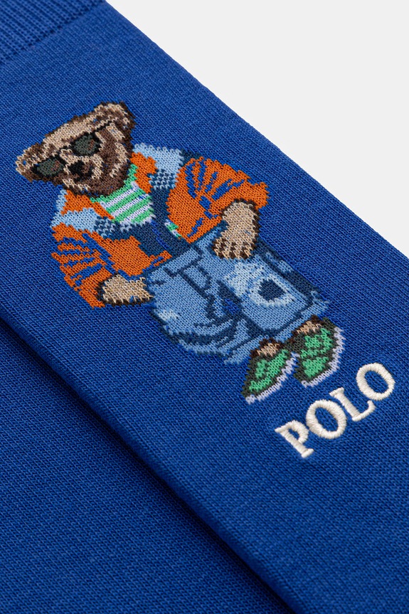 Polo Ralph Lauren BCI COTTON BEAR șosete 449P15965002 albastru SS26