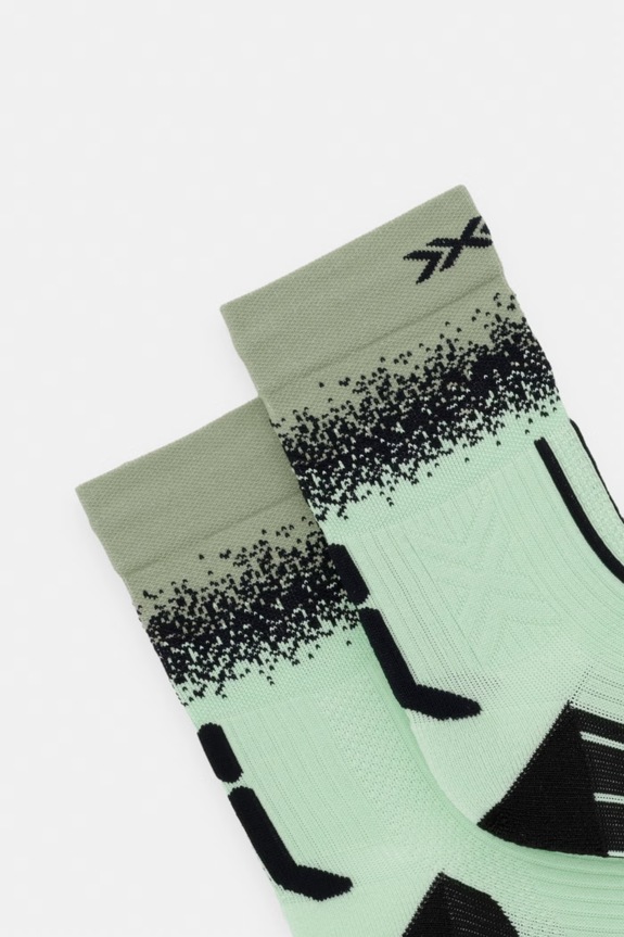 X-socks ponožky TRAILRUN TERRASKIN PERFORM CREW XS.RQXTS26U zelená SS26