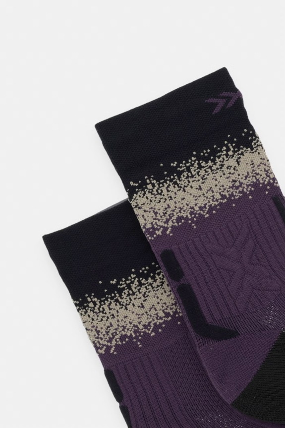 X-socks zokni TRAILRUN TERRASKIN PERFORM CREW XS.RQXTS26U lila SS26