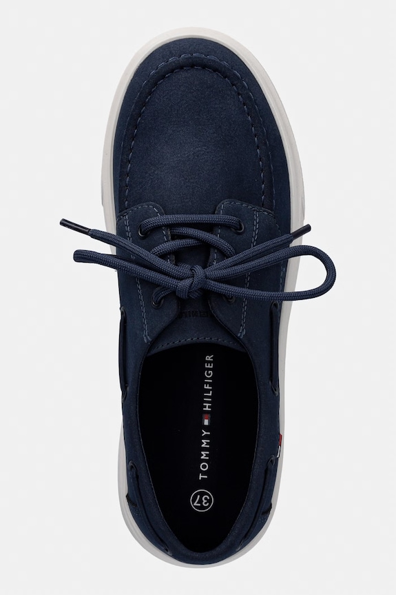 Детские мокасины Tommy Hilfiger тёмно-синий T3B4.34352.35.39