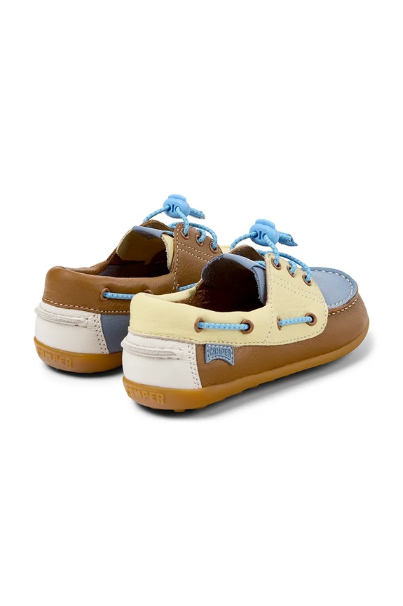 Camper mocasini din piele pentru copii Peu Cami TWS Kids multicolor K800689.TWS