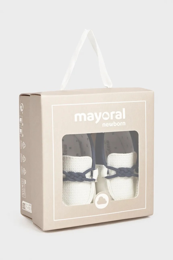 Mayoral Newborn buty niemowlęce biały 9083.1K.Newborn.PPY2