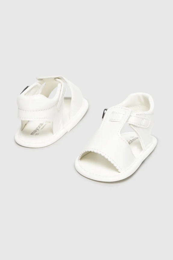 Chłopiec Mayoral Newborn buty niemowlęce 9084.1L.Newborn.PPY2 biały