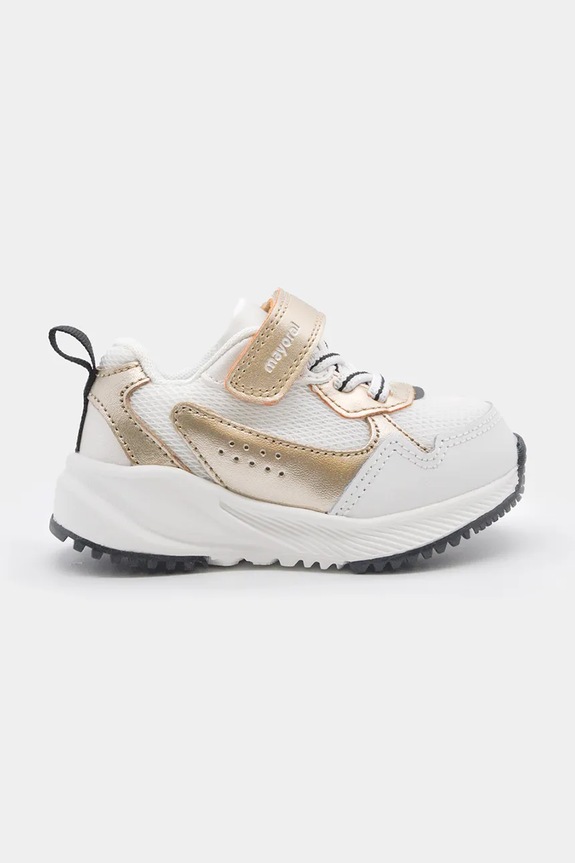 Mayoral sneakersy dziecięce syntetyczny biały 41797.D0C.Baby.PPY2