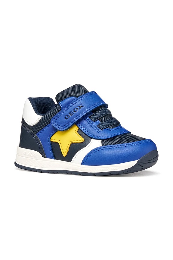 Geox sneakersy niemowlęce RISHON imitacja skóry licowej granatowy B560RA.054FU.18.26