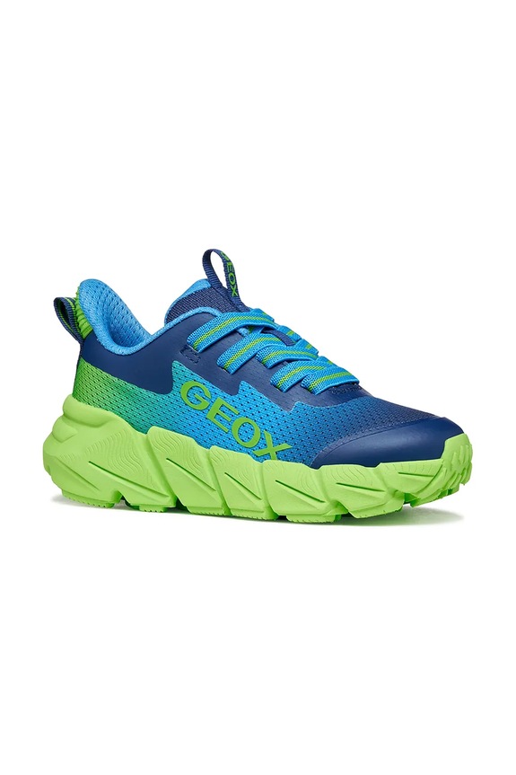 Geox sneakersy dziecięce FLEXYPER FAST syntetyczny niebieski J46N1A.02A9J.28.35