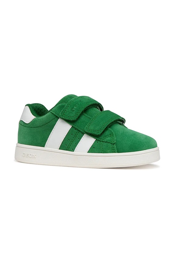 Geox sneakersy zamszowe dziecięce ECLYPER niska zielony J65LSC.022BC.24.27