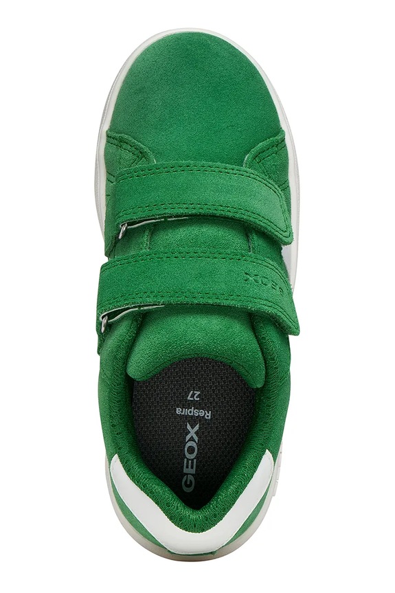 Geox sneakersy zamszowe dziecięce ECLYPER J65LSC.022BC.24.27 zielony